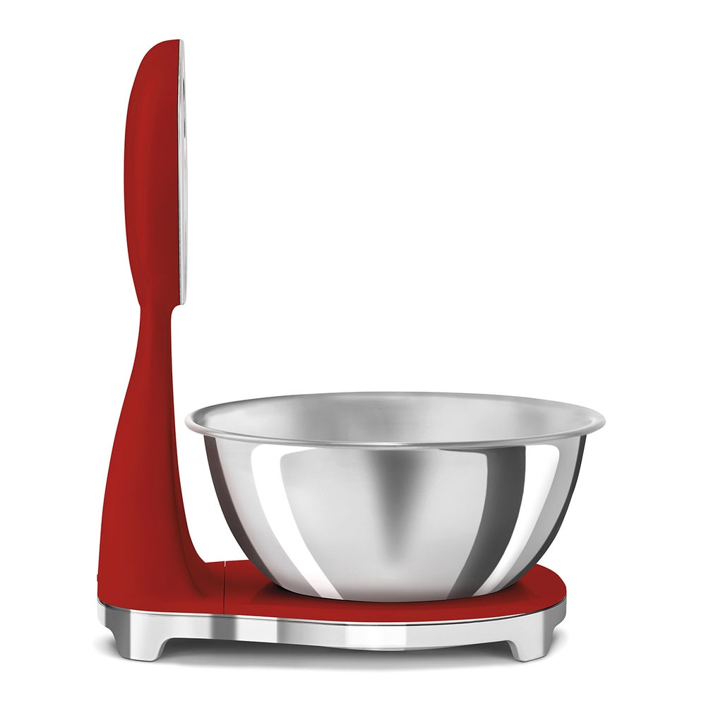 Smeg báscula de cocina analógica-digital recargable