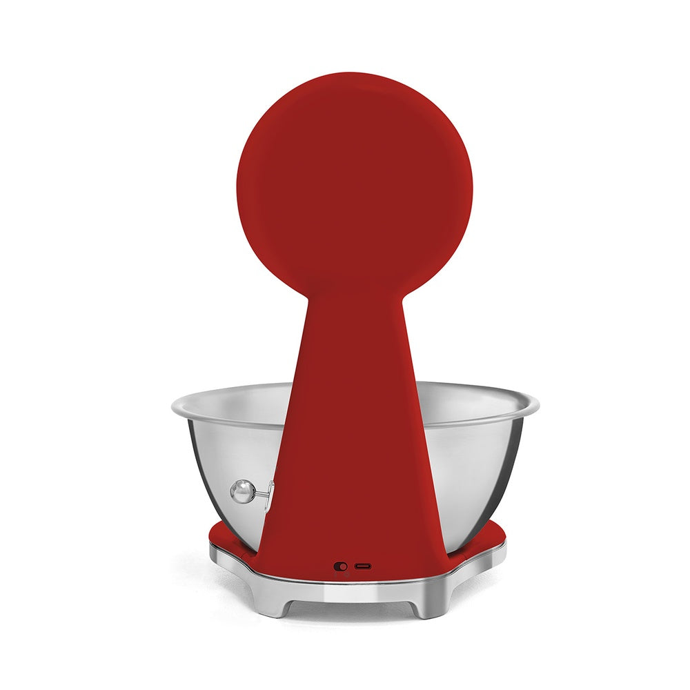Smeg báscula de cocina analógica-digital recargable