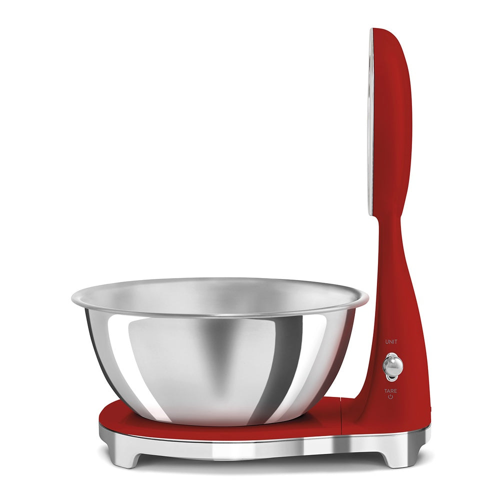 Smeg báscula de cocina analógica-digital recargable