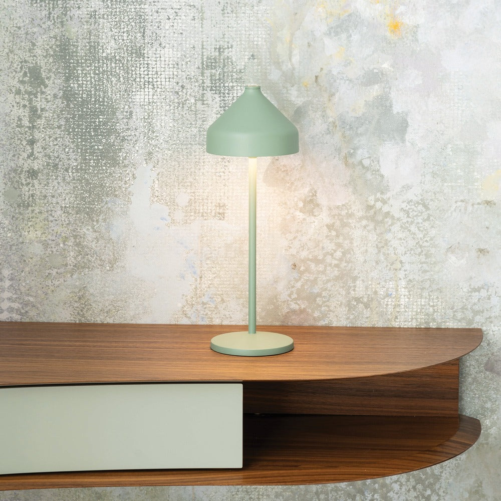 34 cm - Zafferano Amelie Lampe De Table Dimmable