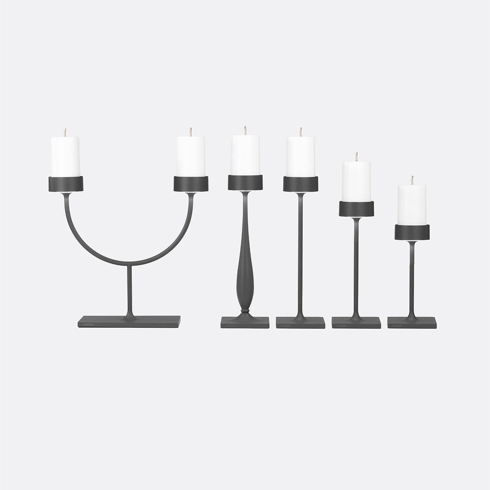 8.7 x H.35.6 cm - Zafferano Perpetua Barocco dimmbare Tischlampe aus Aluminium