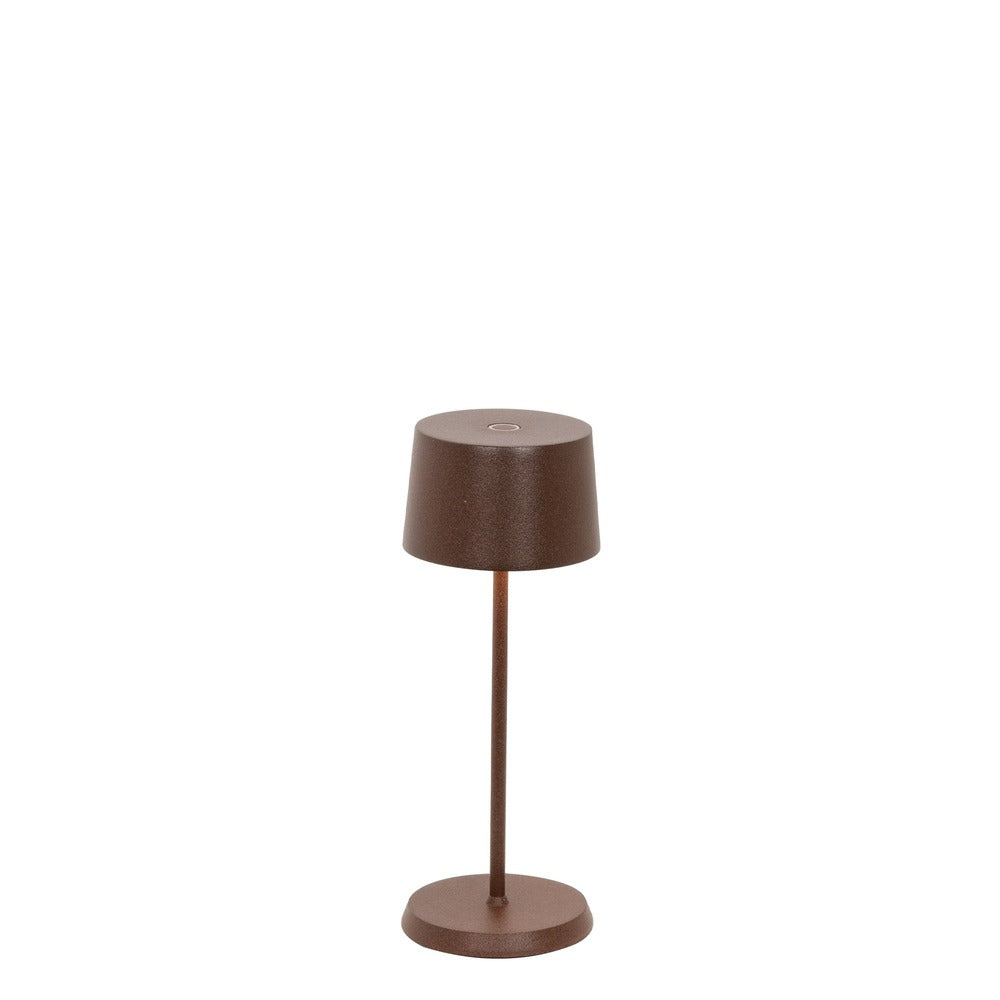 20 cm - Zafferano Olivia Micro Lampada Da Tavolo Dimmerabile