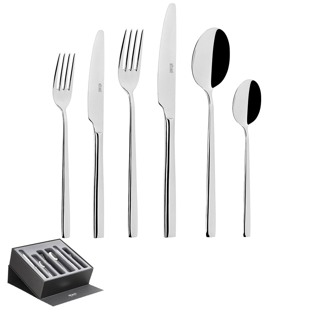 Abert Ergo Service Couverts En Acier Inoxydable Set de 75 Pcs