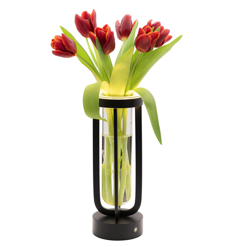 26 cm - Securit Florence Lampe de table rechargeable
