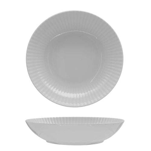 22 cm - Lubiana Daisy Tiefer Coupeteller Aus Porzellan - Set 6 Stk