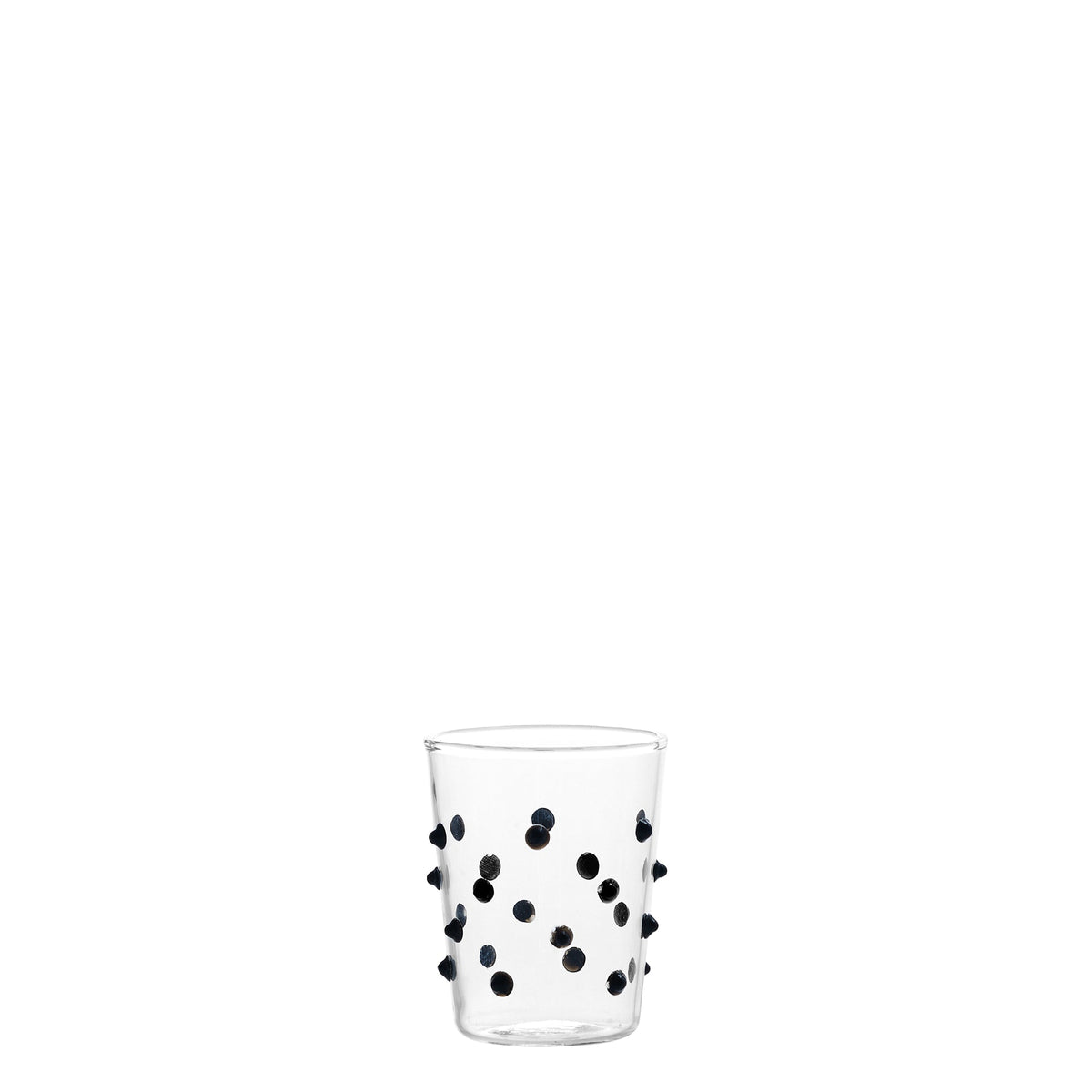 9.5 cl - Zafferano Party Junior Verre À Liqueur Café Fait Main En Verre Borosilicate Set 6 Pz