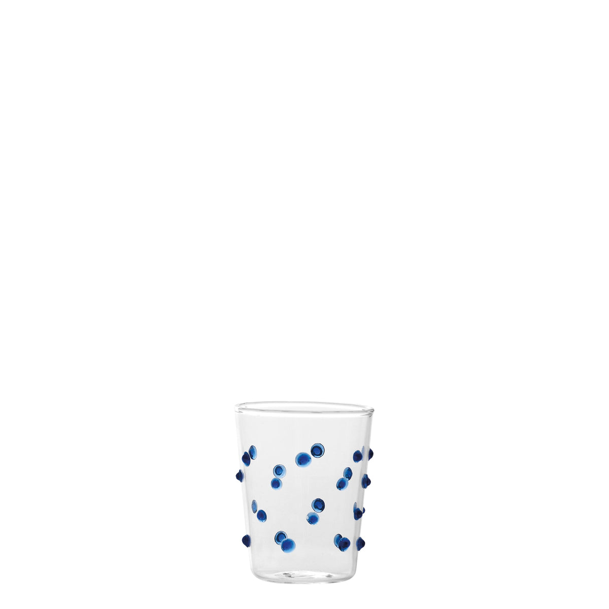 9.5 cl - Zafferano Party Junior Verre À Liqueur Café Fait Main En Verre Borosilicate Set 6 Pz