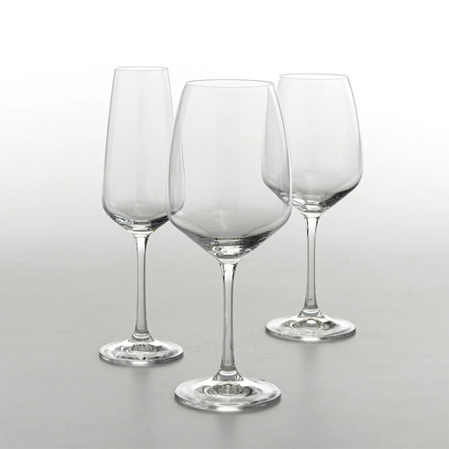 45 cl - Zafferano Scaligero Verre à vin blanc en verre - Set de 6 pz