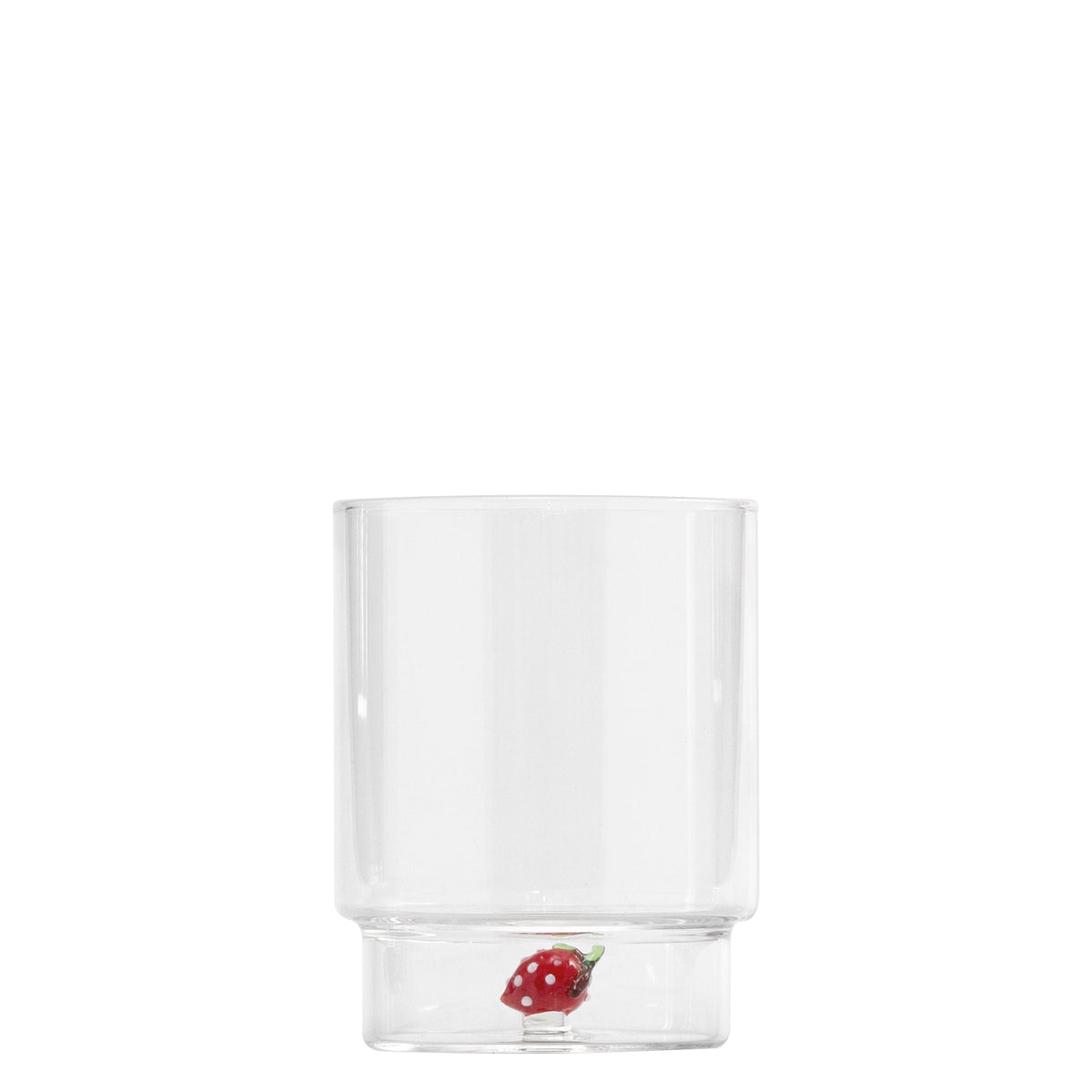 35 cl - Zafferano Teca Frutta Bicchiere Acqua In Vetro Set 6 Pz