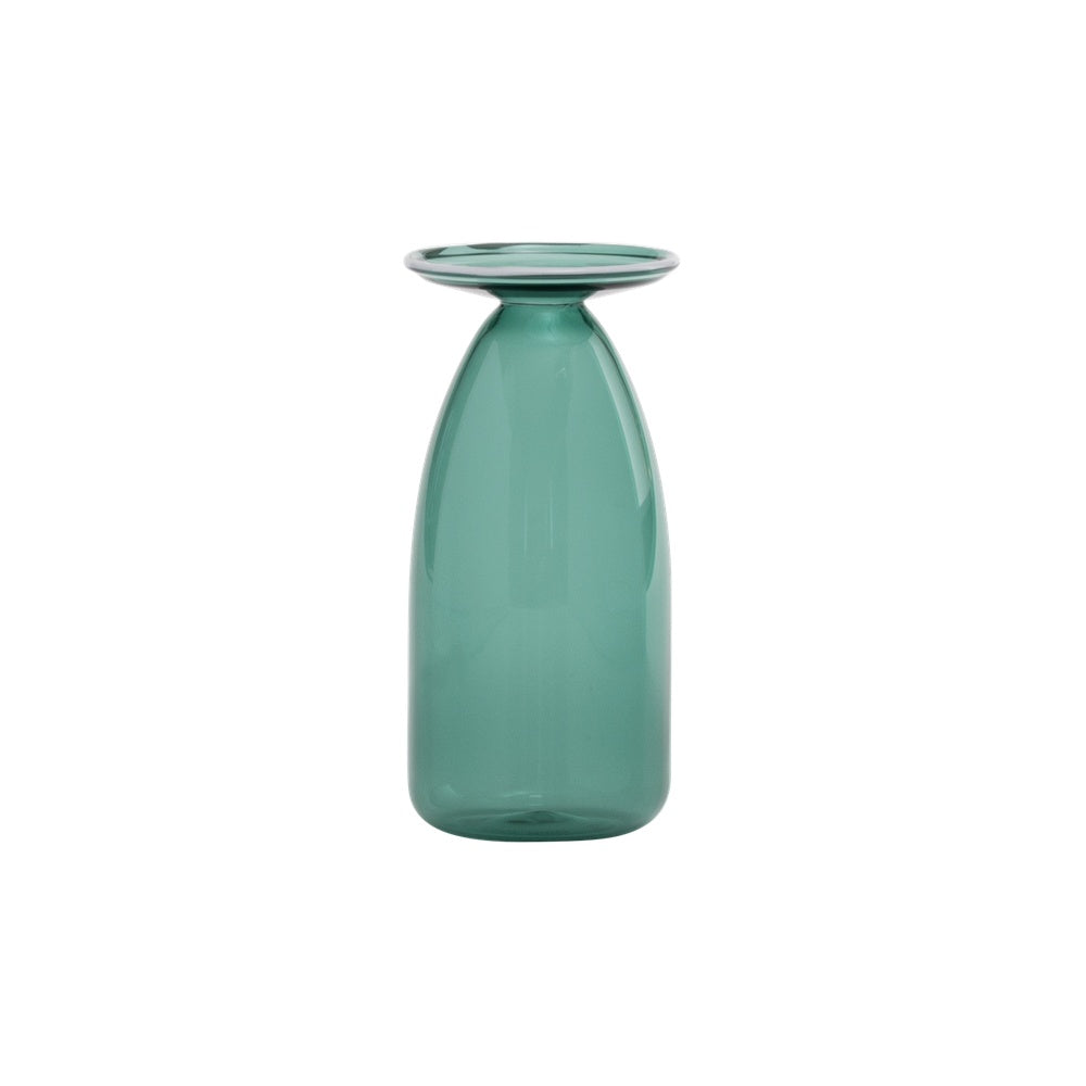 22 cm - Zafferano Un Fiore Vaso Fiori In Vetro Borosilicato