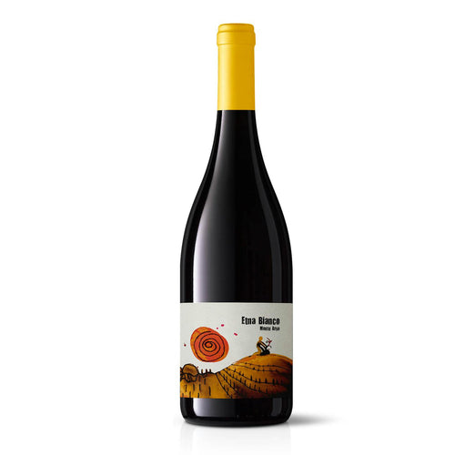 Bouteille de vin rouge Etna Bianco.