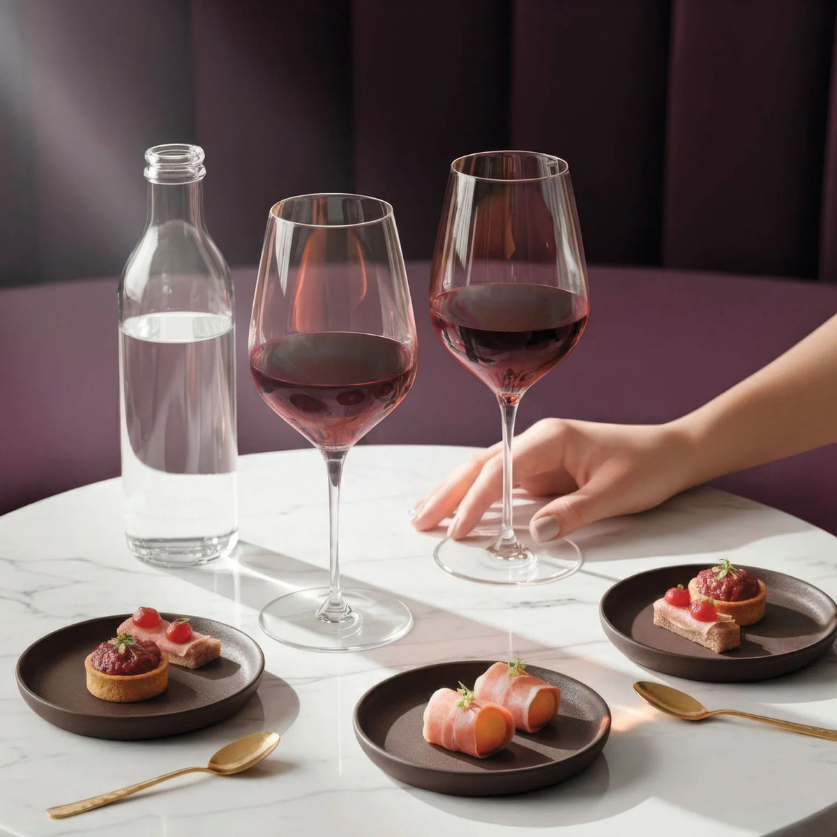 65 cl - Chef & Sommelier Mylla Verre à Vin Rouge en Verre - Lot de 6 Pcs