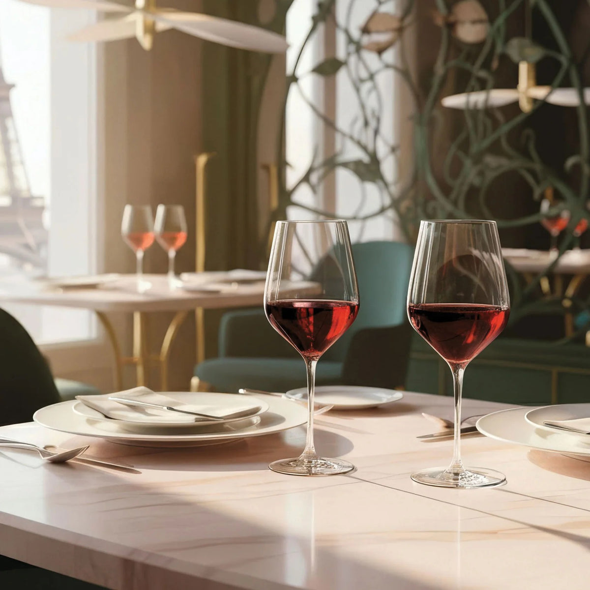 55 cl - Chef & Sommelier Mylla Calice Vino Rosso In Vetro - Set 6 Pz