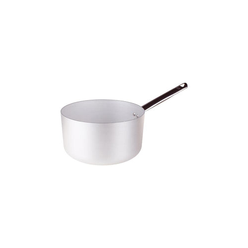 Agnelli Alluminio 3mm Professionale cocotte haute avec manche tubulaire inox