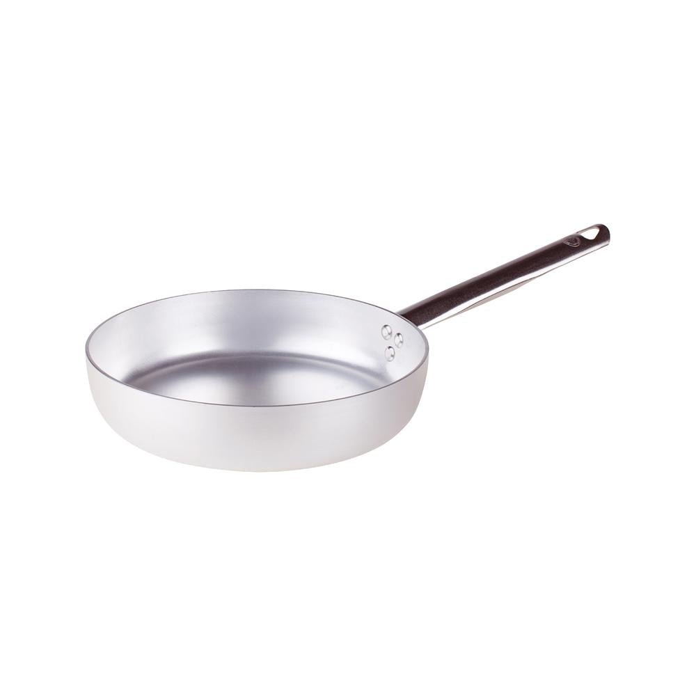Agnelli Alluminio 3mm Professionale sartén alta sauté con mango tubular de acero inoxidable