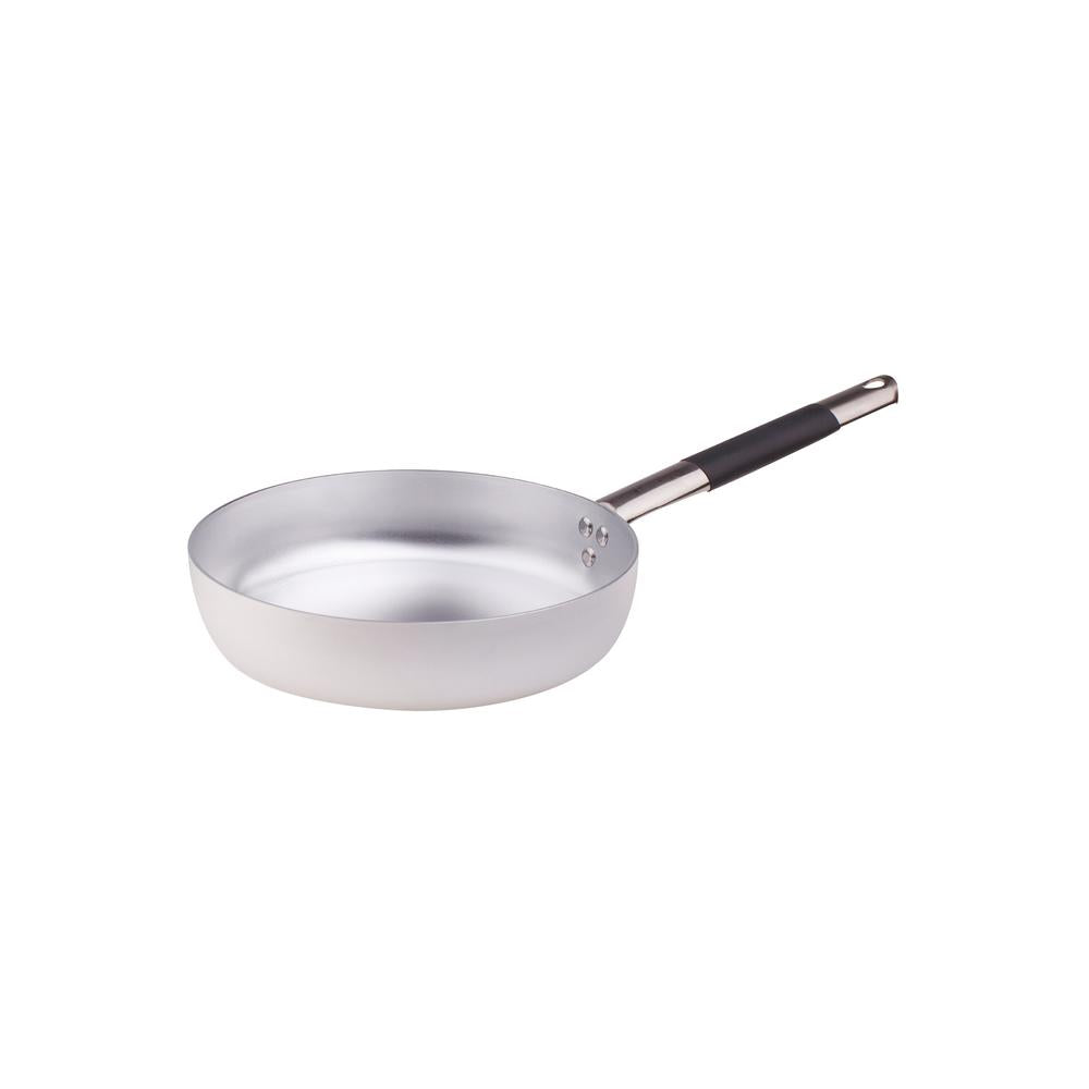 Agnelli Alluminio 3mm Professionale Deep Sauté Pan with Cool Stainless Handle