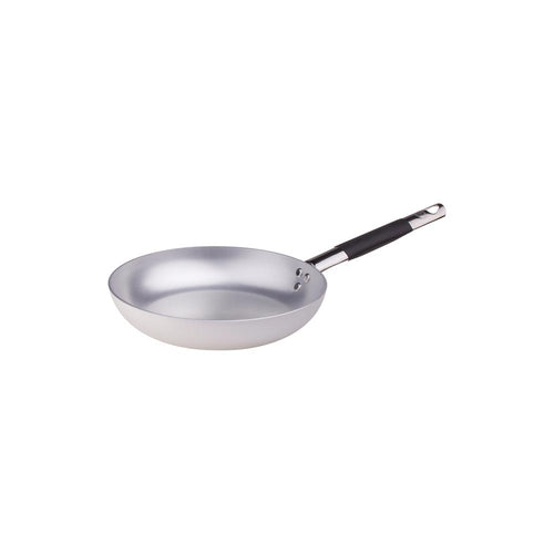 Agnelli Alluminio 3mm Professionale Padella Bassa Svasata Con Manico Cool Inox