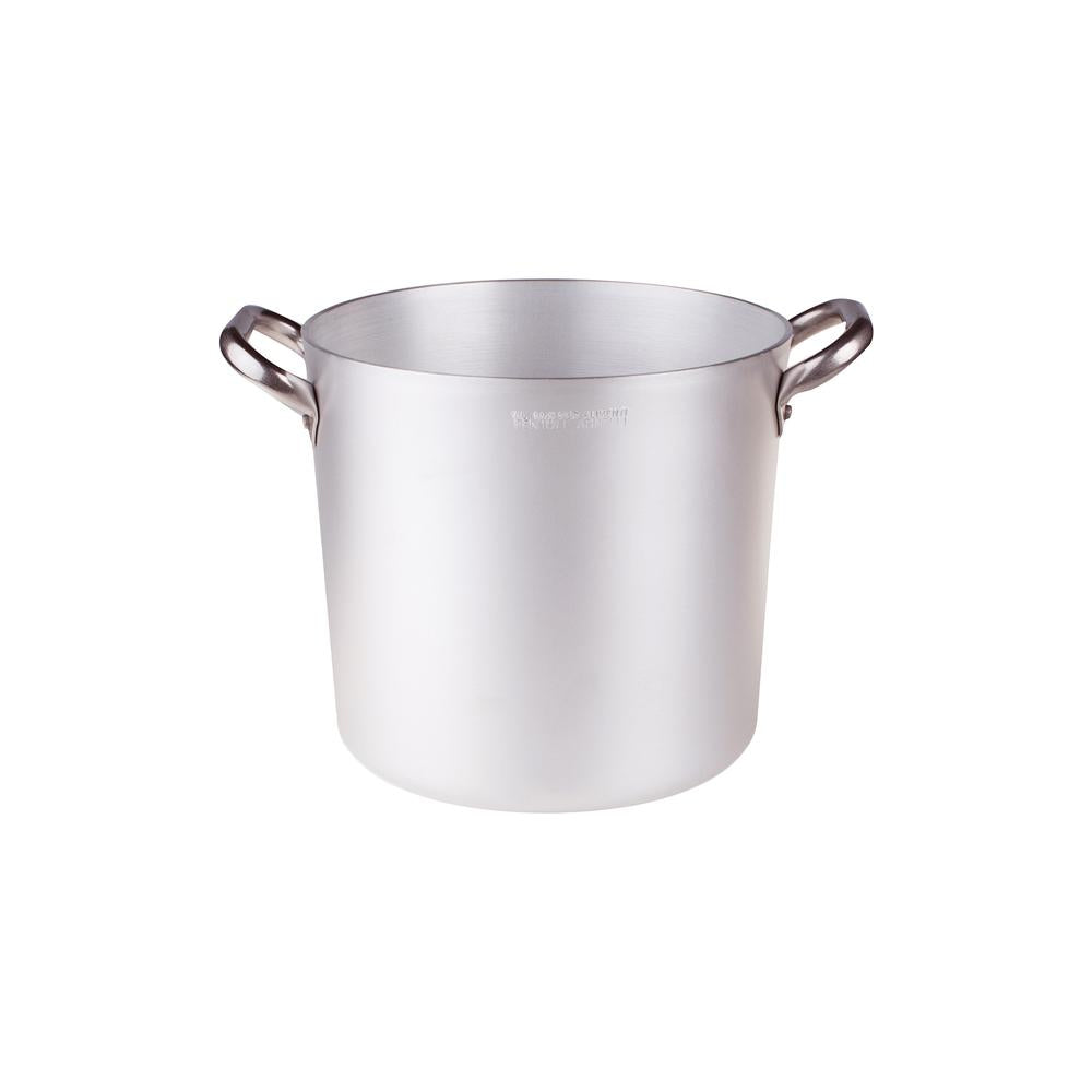 Agnelli Alluminio 3mm Professionale marmite haute avec 2 anses inox