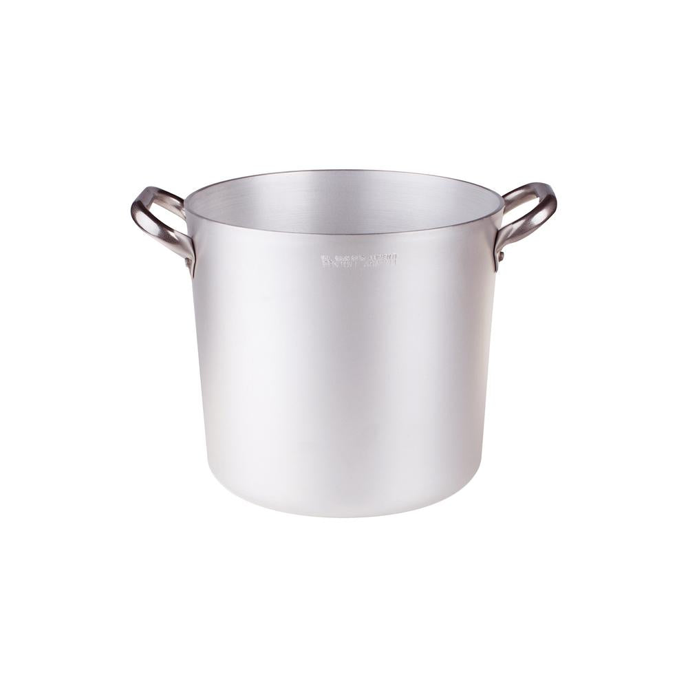 Agnelli Alluminio 3mm Professionale marmite haute avec 2 anses inox