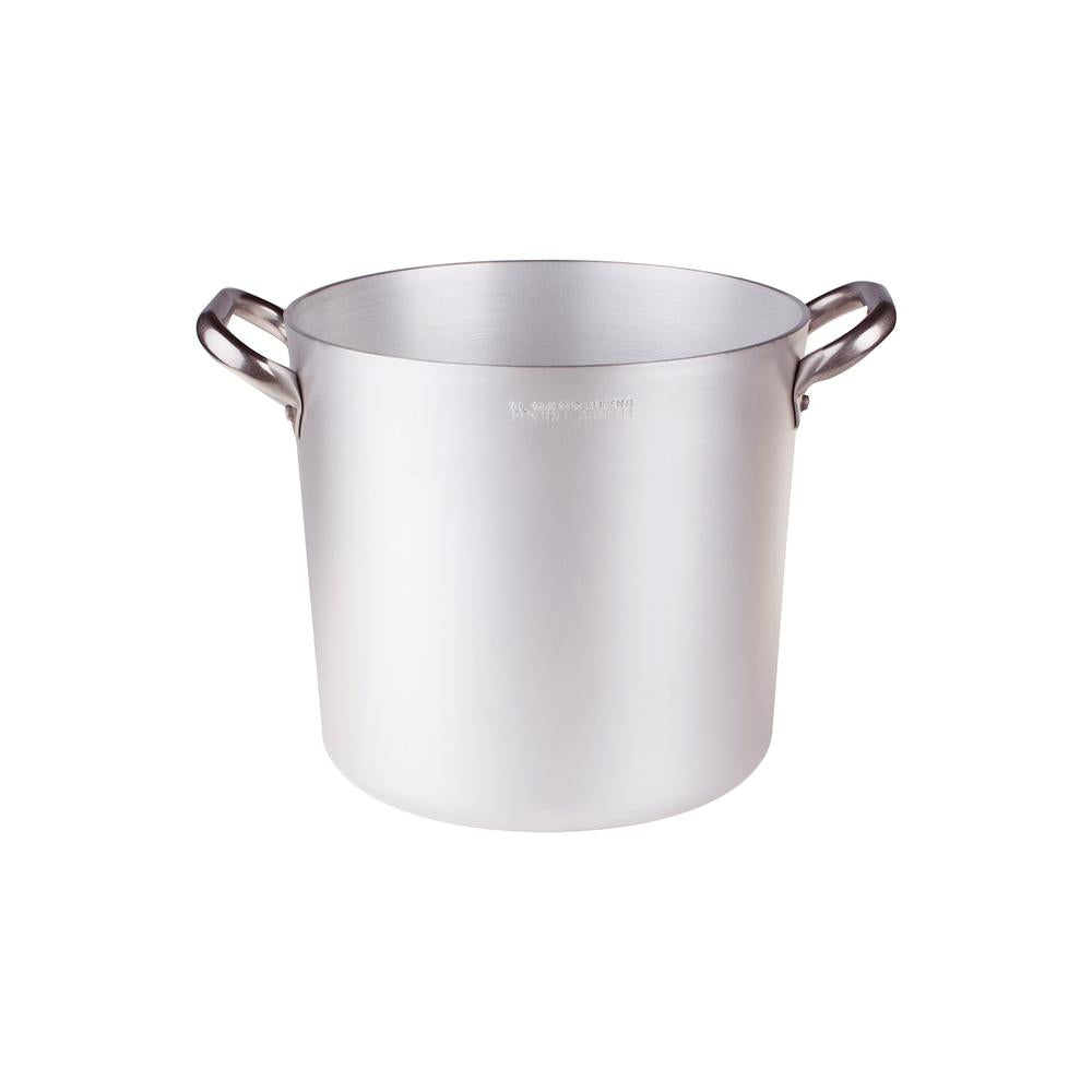Agnelli Alluminio 3mm Professionale marmite haute avec 2 anses inox