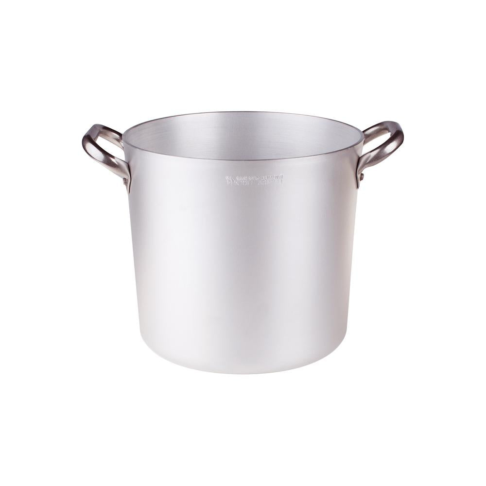 Agnelli Alluminio 3mm Professionale marmite haute avec 2 anses inox