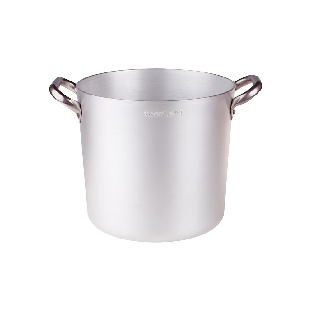 Agnelli Alluminio 3mm Professionale marmite haute avec 2 anses inox