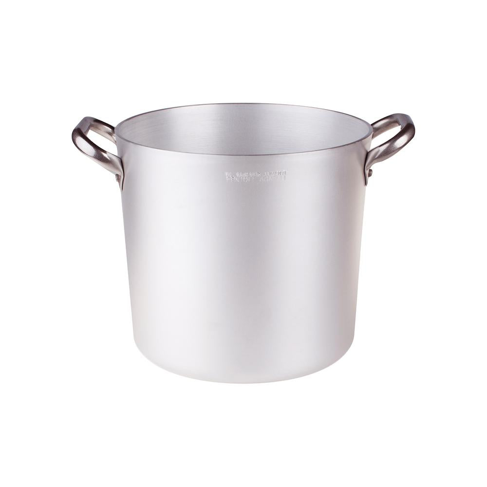 Agnelli Alluminio 3mm Professionale marmite haute avec 2 anses inox