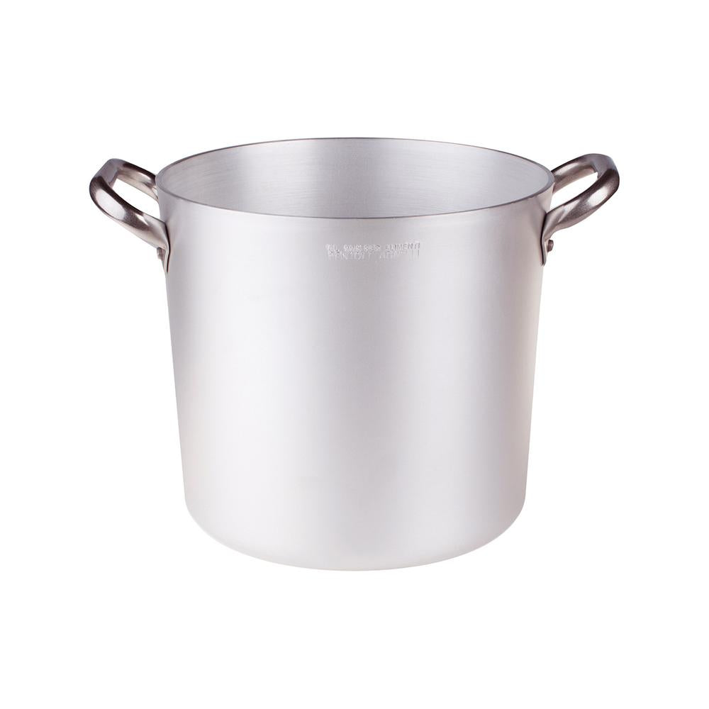 Agnelli Alluminio 3mm Professionale marmite haute avec 2 anses inox