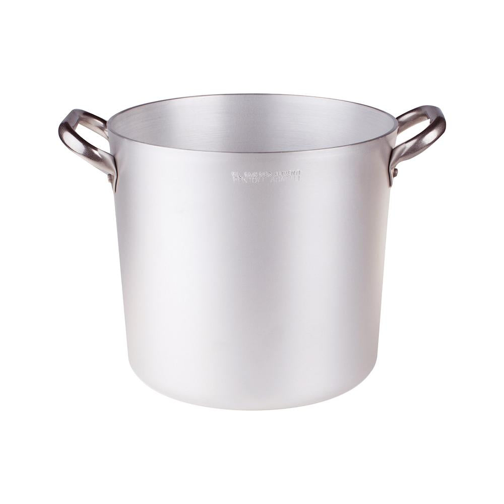 Agnelli Alluminio 3mm Professionale marmite haute avec 2 anses inox