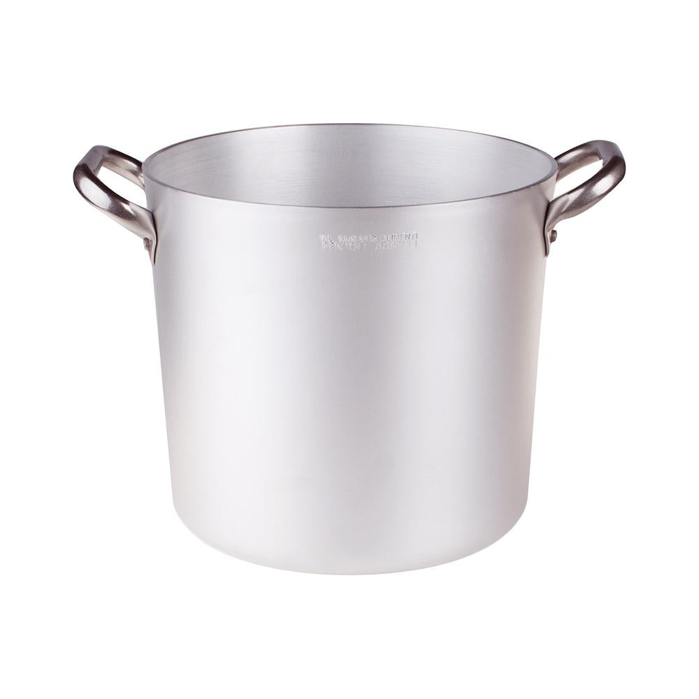 Agnelli Alluminio 3mm Professionale marmite haute avec 2 anses inox