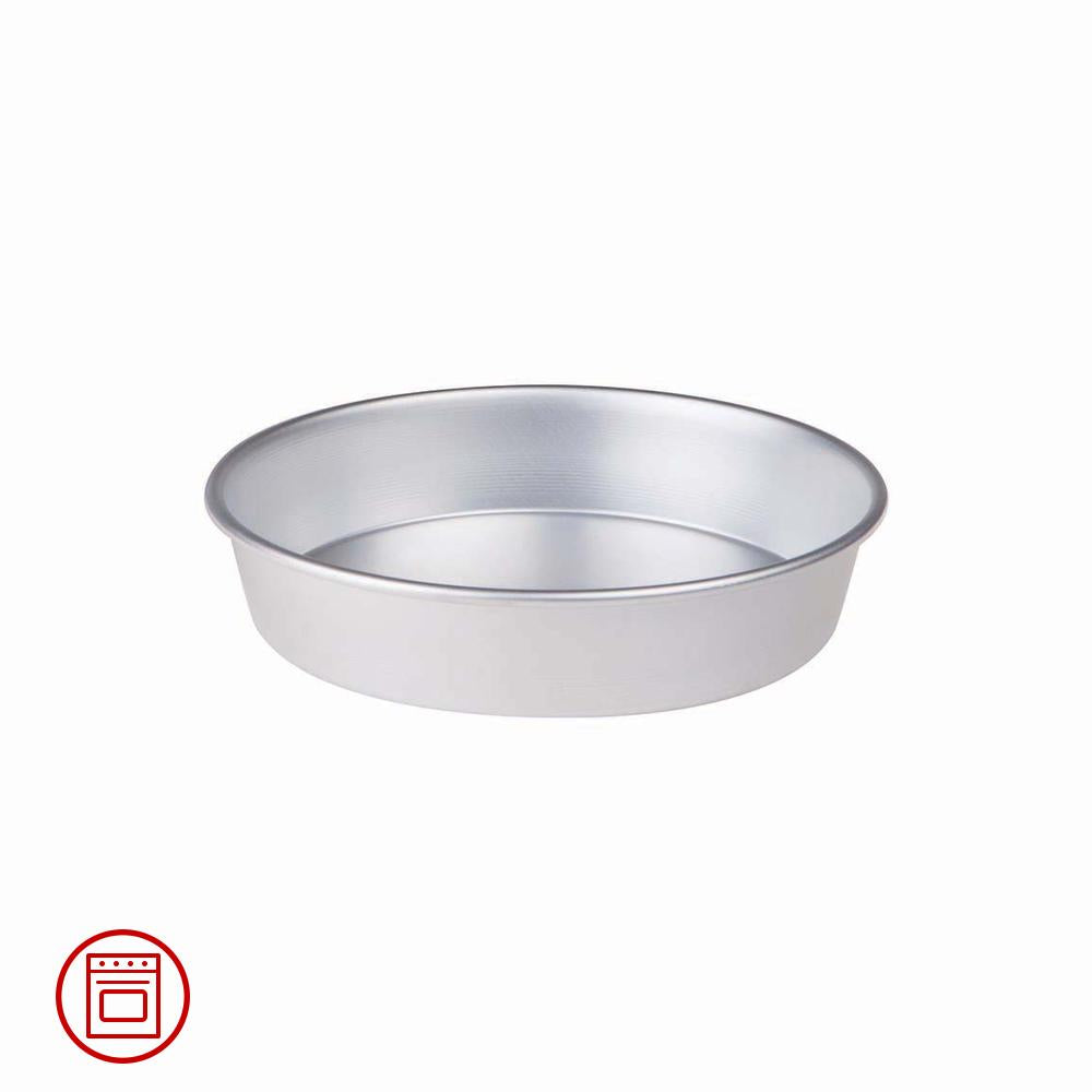 Agnelli Pasticceria & Pizza 6 cm High Conical Cake Pan with Rim in Aluminum