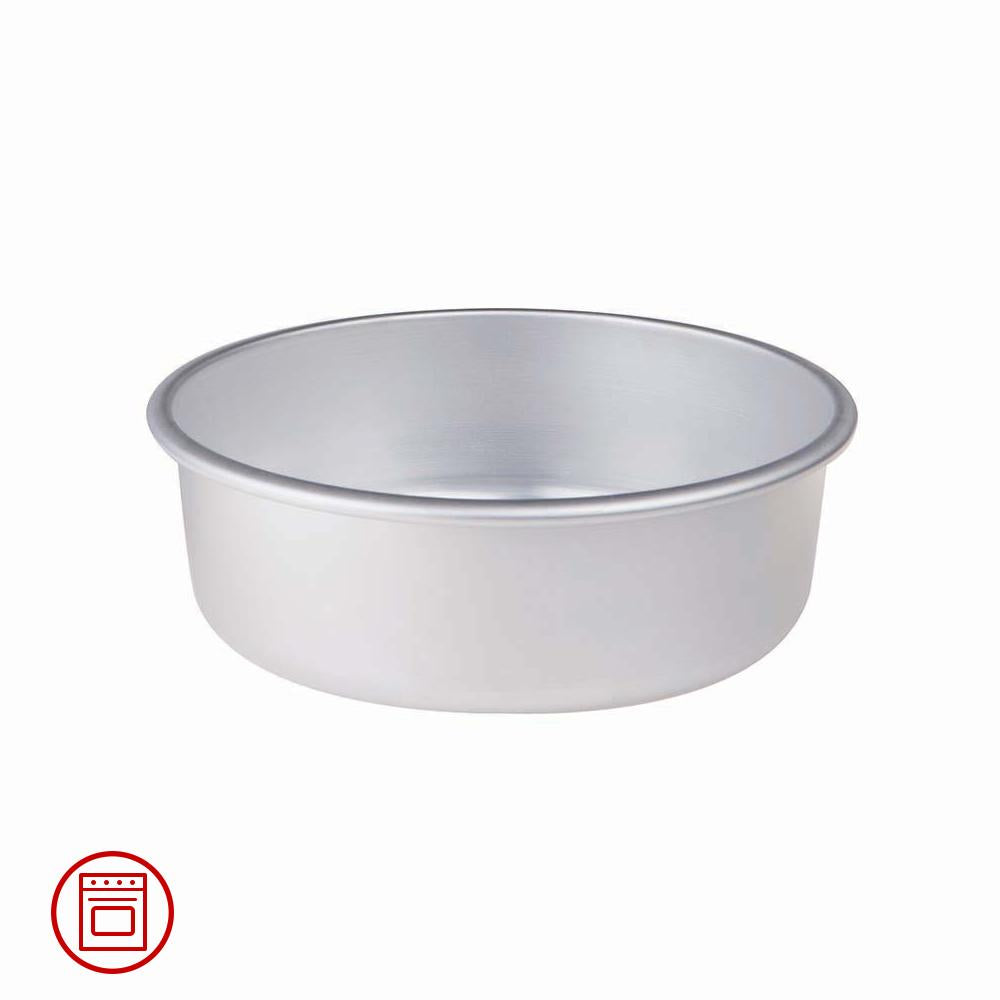 Agnelli Pasticceria & Pizza Moule conique haut 8 cm à bord en aluminium