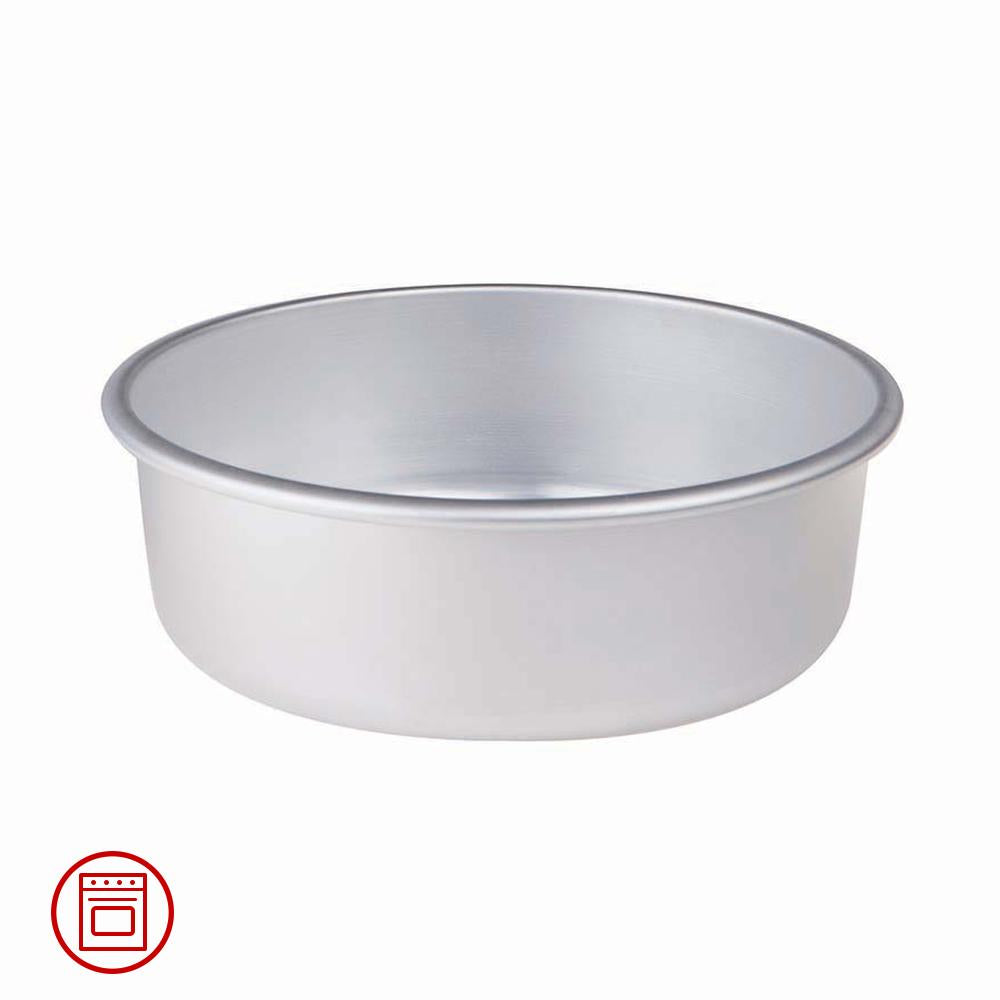 Agnelli Pasticceria & Pizza Moule conique haut 8 cm à bord en aluminium