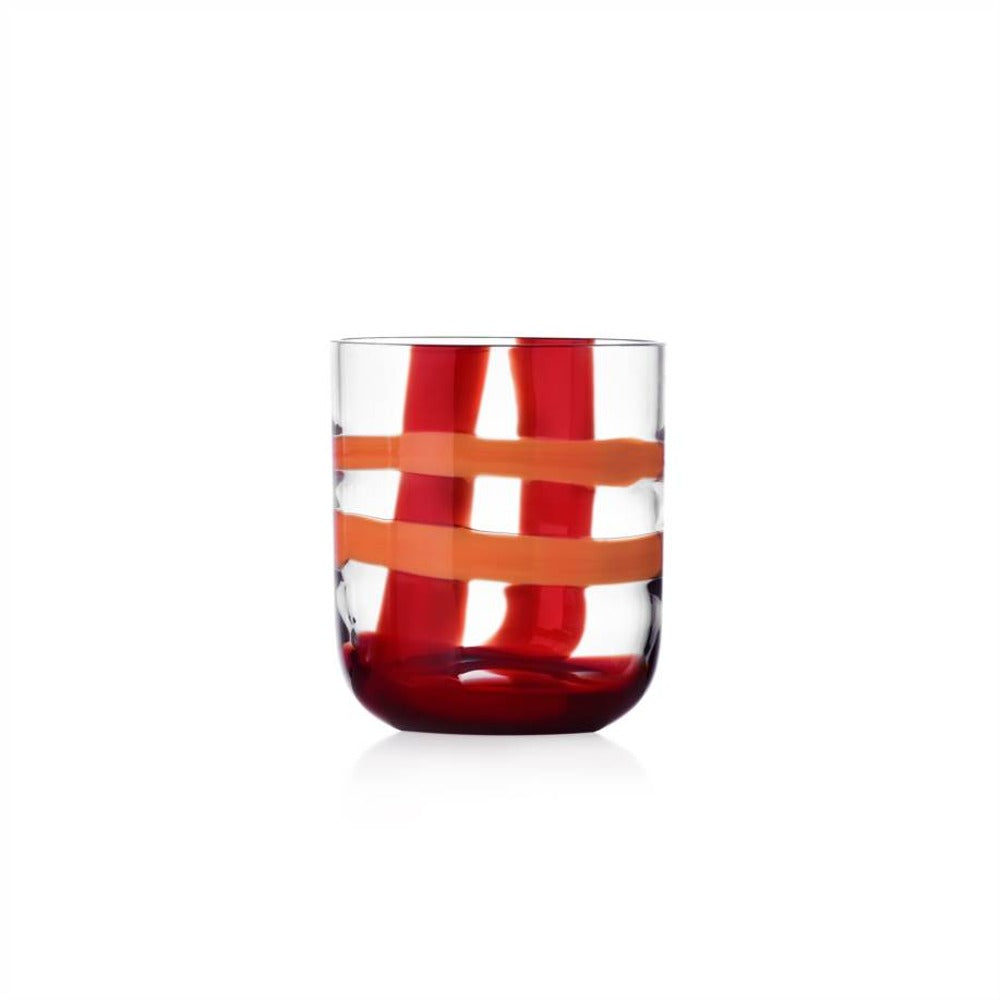 35 cl - Ichendorf Gesti Verre Tumbler À Eau Soufflé À La Bouche En Verre