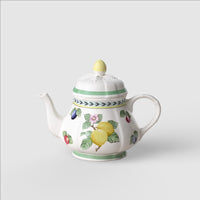 90 cl - Villeroy & Boch French Garden Fleurence Théière en porcelaine premium