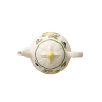 90 cl - Villeroy & Boch French Garden Fleurence Théière en porcelaine premium