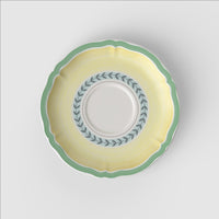 17 cm - Villeroy & Boch French Garden Fleurence Soucoupe tasse cappuccino en porcelaine premium - Set de 6 pz