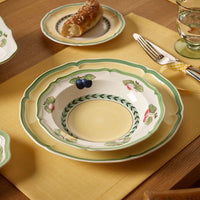 33 cl Villeroy & Boch French Garden Fleurence Deep Plate in Premium Porcelain Set 6 Pcs