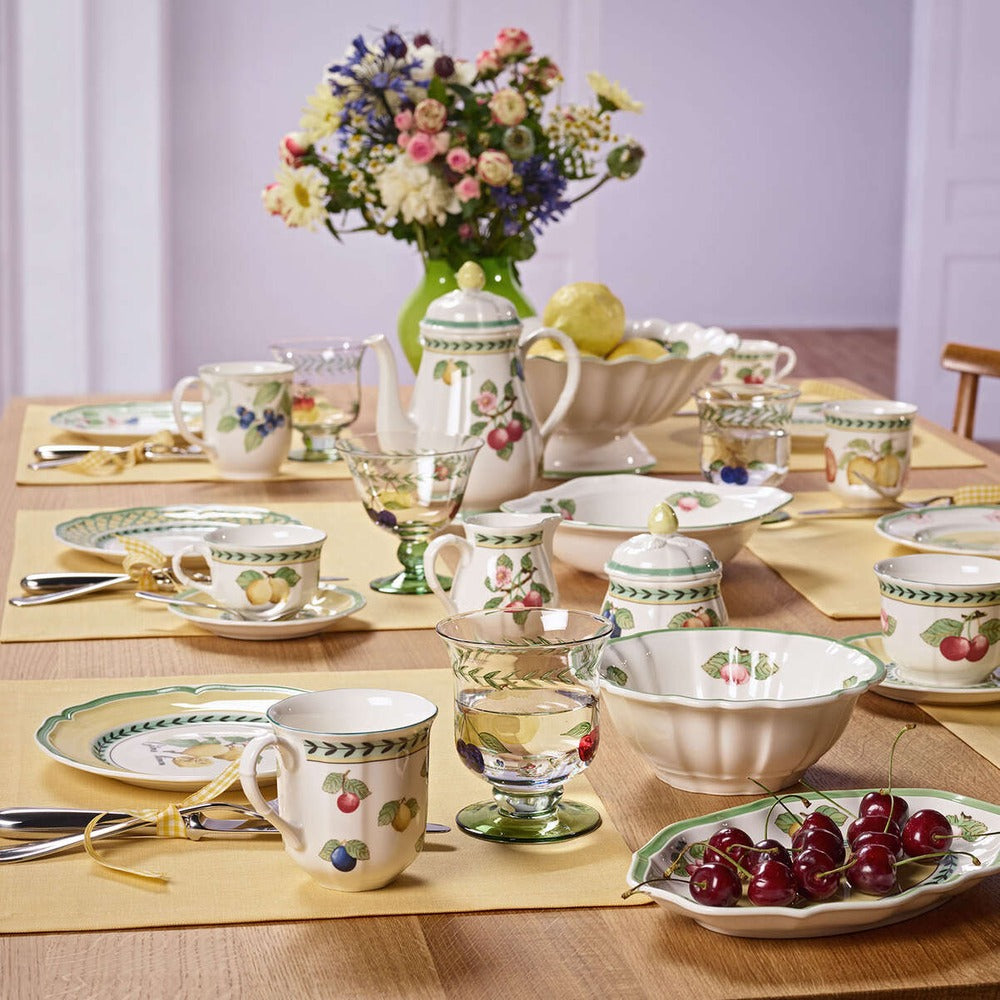 16,2x23,9 cm - Villeroy & Boch French Garden Fleurence soucoupe saucière en porcelaine premium