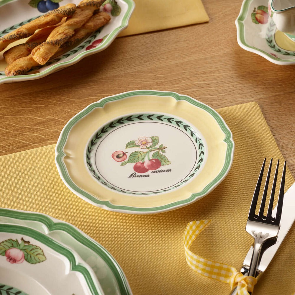 17.4 cm - Villeroy & Boch French Garden Valence premium porcelain bread plate set of 6