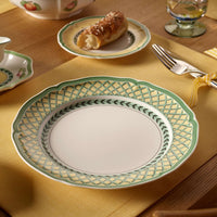 26.7 cm - Villeroy & Boch French Garden Orange Flacher Teller aus Premium-Porzellan - Set mit 6 Stk