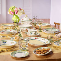 17.4 cm - Villeroy & Boch French Garden Orange Assiette pain en porcelaine premium - Set de 6 pz
