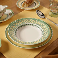 30 cl - Villeroy & Boch French Garden Orange Deep Plate in Premium Porcelain - Set of 6 Pcs