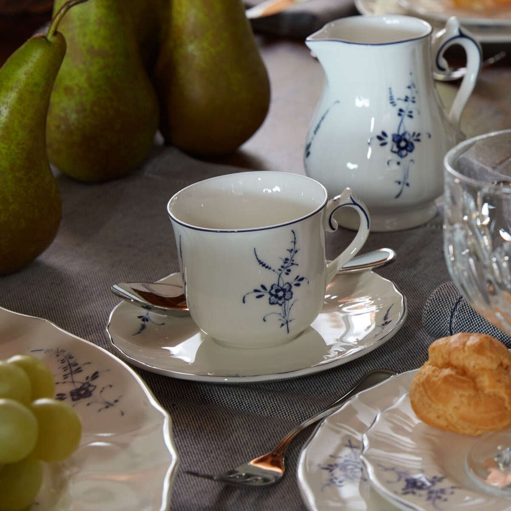 14.3 cm - Villeroy & Boch Vieux Luxembourg Espressotassen-Unterteller aus Premium-Porzellan - Set mit 6 Stk