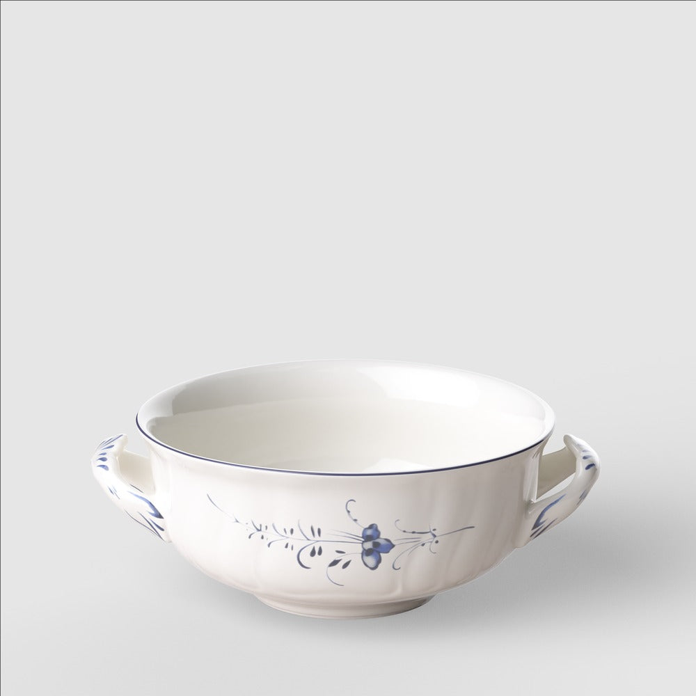 26 cl - Villeroy & Boch Vieux Luxembourg Tasse bouillon en porcelaine premium - Set de 6 pz