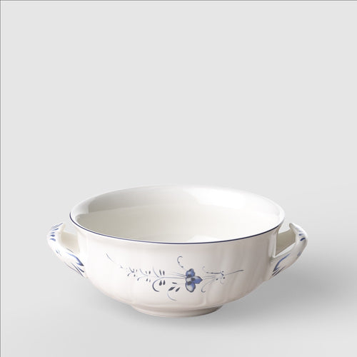 26 cl - Villeroy & Boch Vieux Luxembourg Bouillonkop van premium porselein - Set van 6 st
