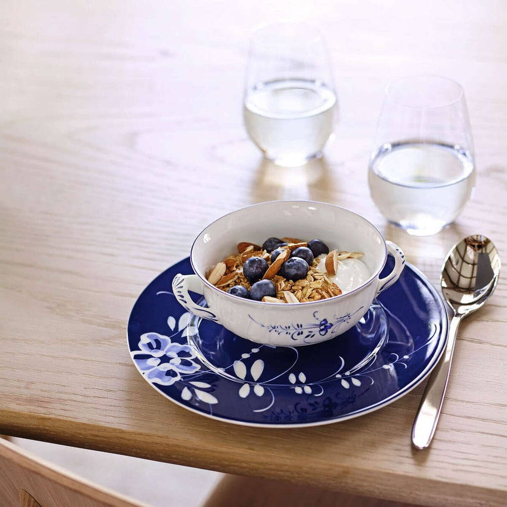 26 cl - Villeroy & Boch Vieux Luxembourg Tasse bouillon en porcelaine premium - Set de 6 pz