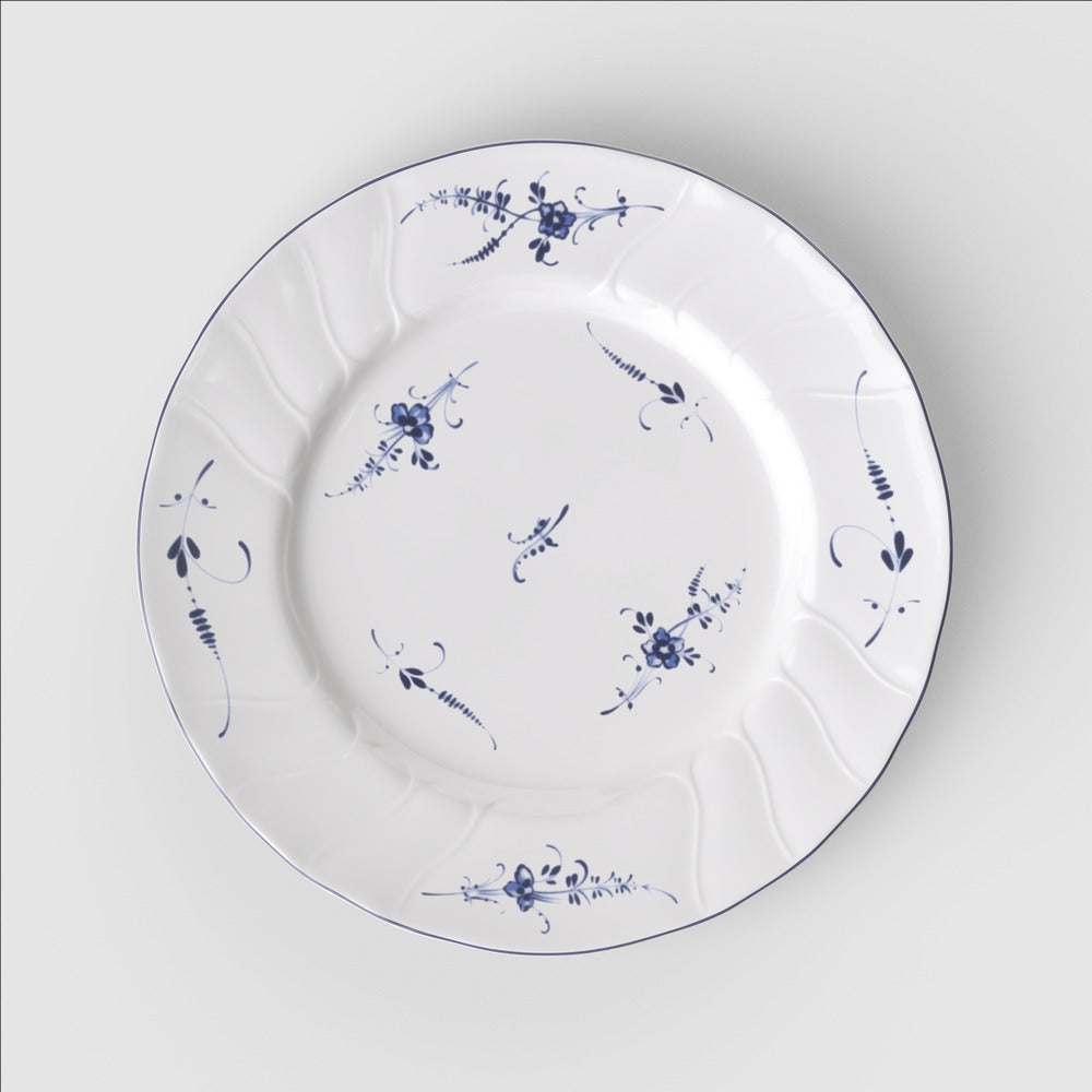 25.9 cm - Villeroy & Boch Vieux Luxembourg Assiette plate en porcelaine premium - Set de 6 pz
