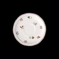 17 cm - Villeroy & Boch Petite Fleur Platillo Taza Cappuccino En Porcelana Premium - Set de 6 Pzas