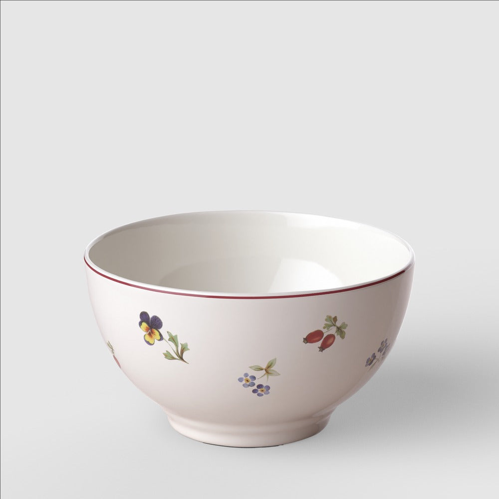 47 cl - Villeroy & Boch Petite Fleur Fruitsalade dessertkom van premium porselein - Set van 4 st